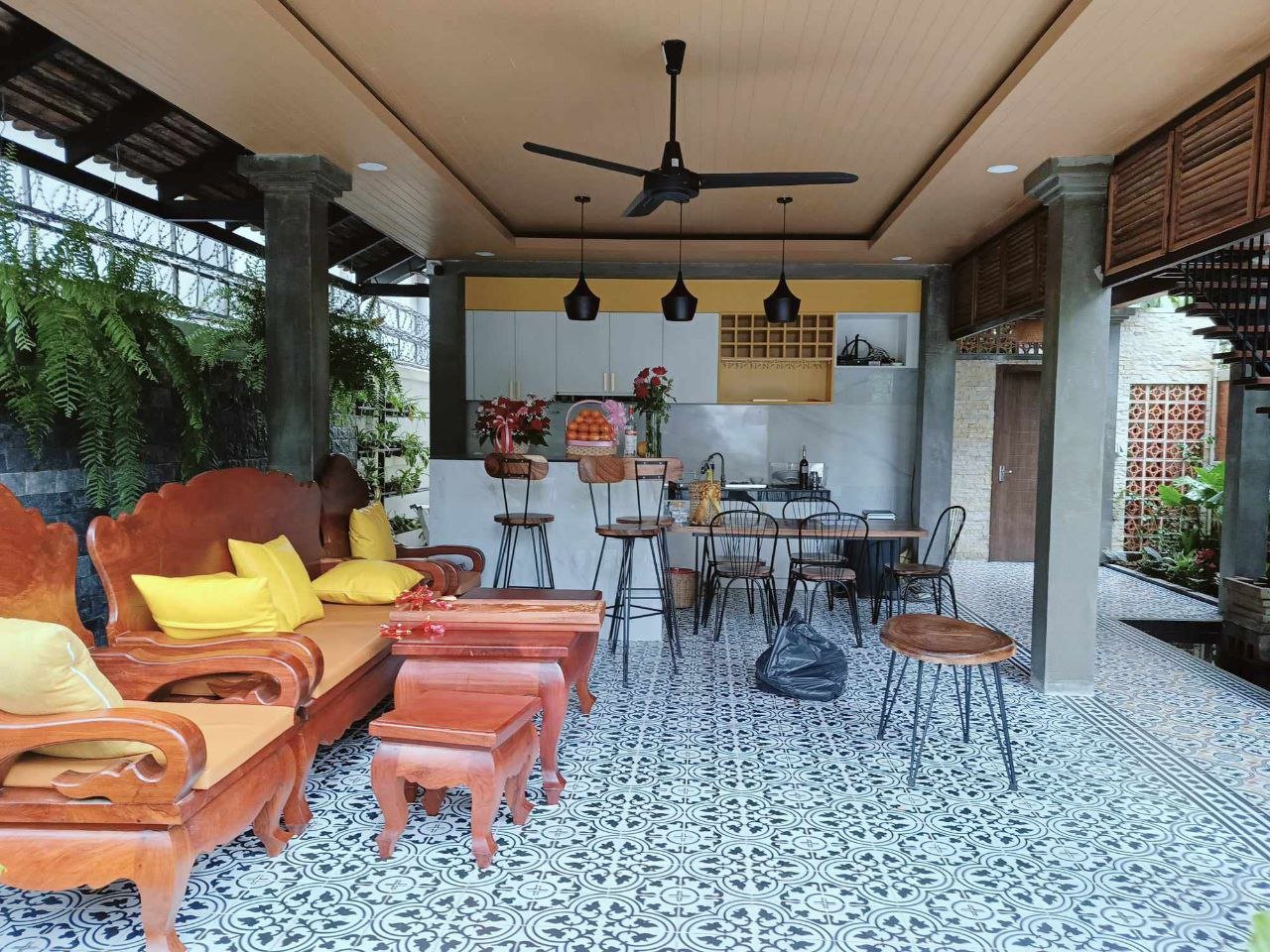 Fully Furnished Khmer House with Garden — photo 3